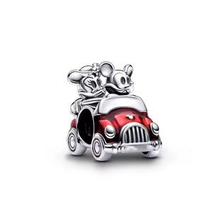 Disney Mickey and Minnie Red Car Charm